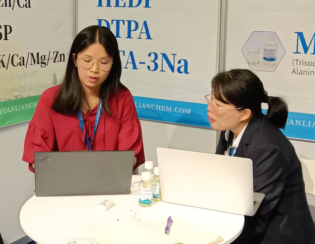 جينينغ Yuanlian لأول مرة Chelators الأخضر في Chemspec أوروبا 2025 ، يؤمن أوامر استراتيجية